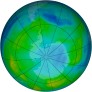 Antarctic Ozone 2004-06-25